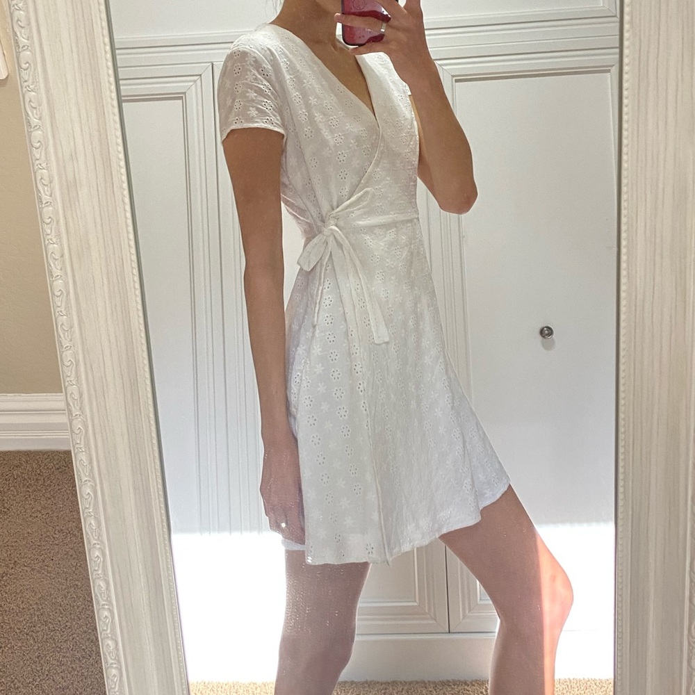 White dress